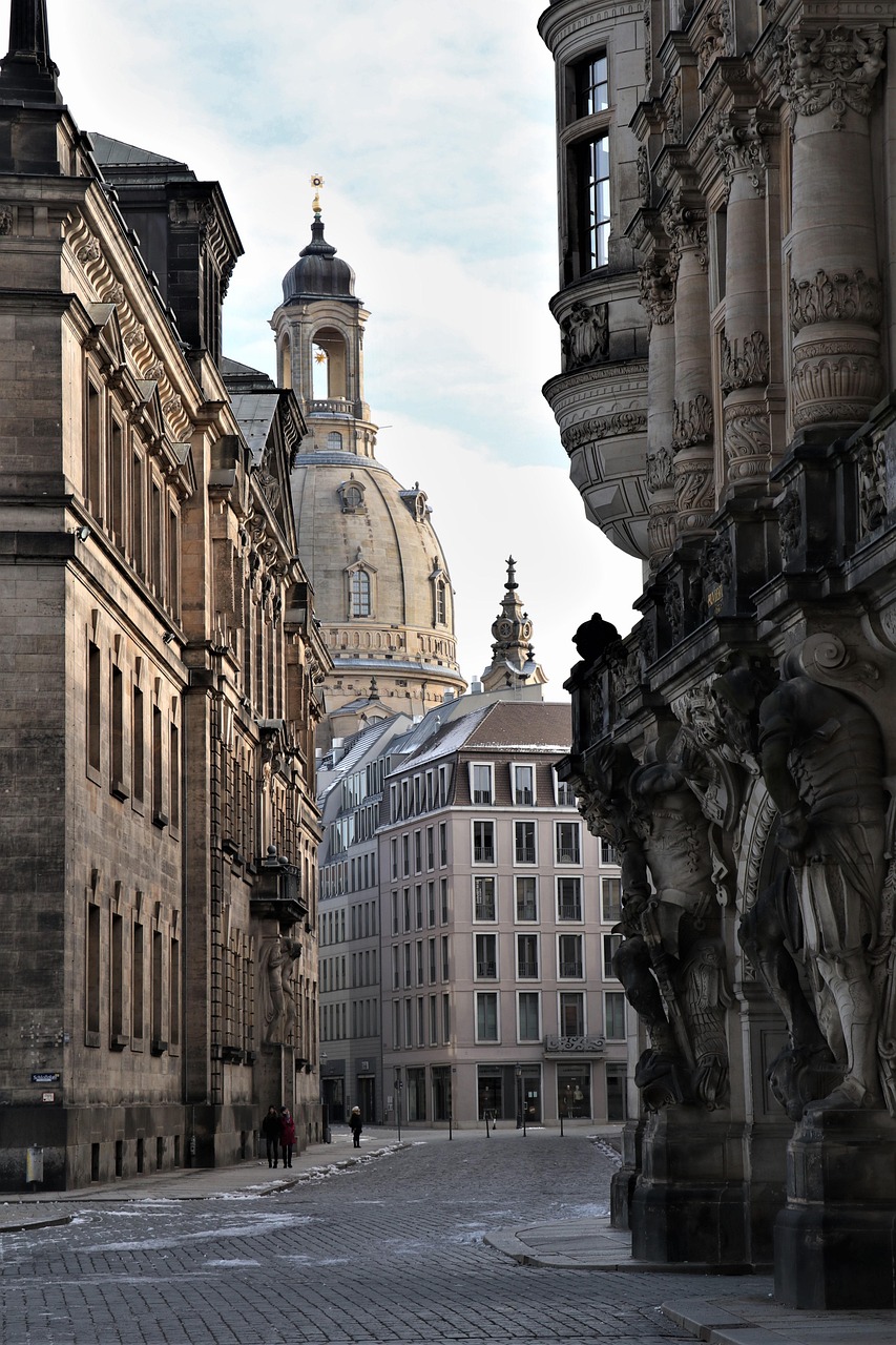 Dresdner Frauenkirche – EBH-Pflege vor Ort in Dresden